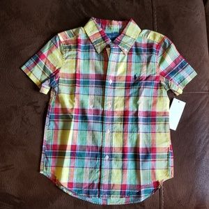 Ralph Lauren boys plaid shirt